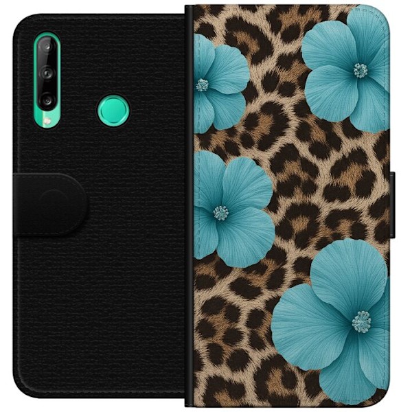 Huawei P40 lite E Tegnebogsetui Blossom Beast