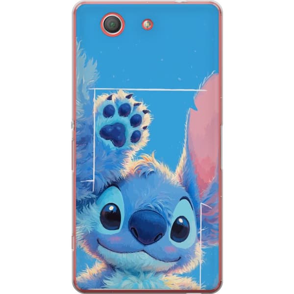 Kompatibelt Mobildeksel til Sony Xperia Z3 Compact Fluffig blå figur blå