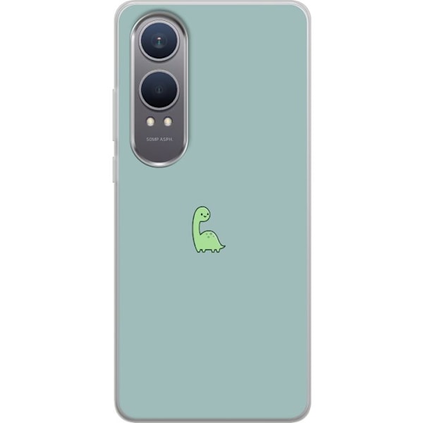 OnePlus Nord CE4 Lite Genomskinligt Skal Tiny Dino