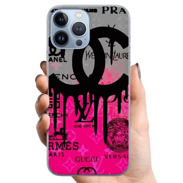 Apple iPhone 13 Pro Max TPU Mobildeksel CC Rosa