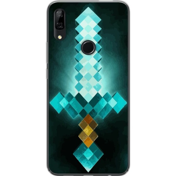 Huawei P Smart Z Genomskinligt Skal Minecraft svärd