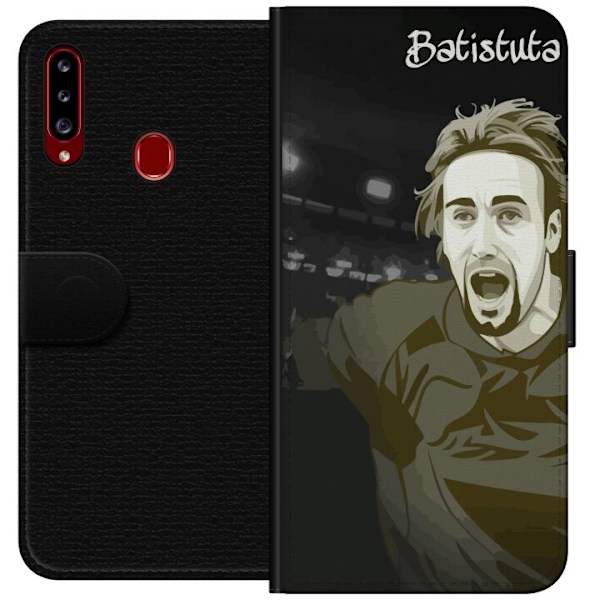 Samsung Galaxy A20s Lommeboketui Gabriel Batistuta