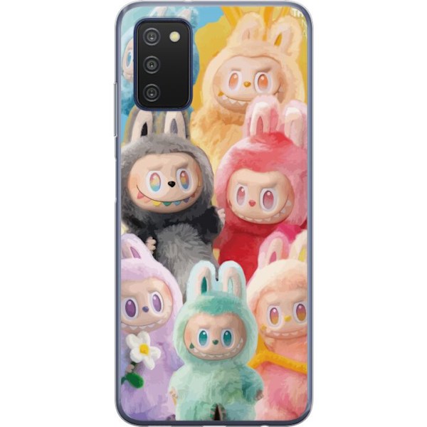 Samsung Galaxy A03s Gennemsigtig cover Labubu Skitse Stil
