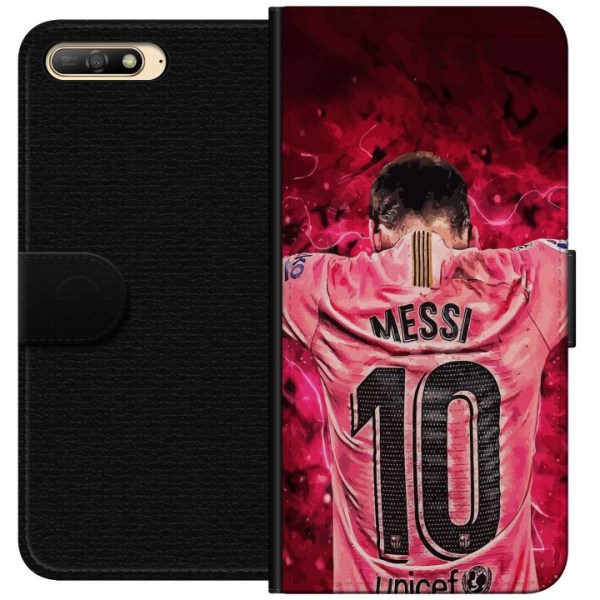 Huawei Y6 (2018) Lompakkokotelo Messi
