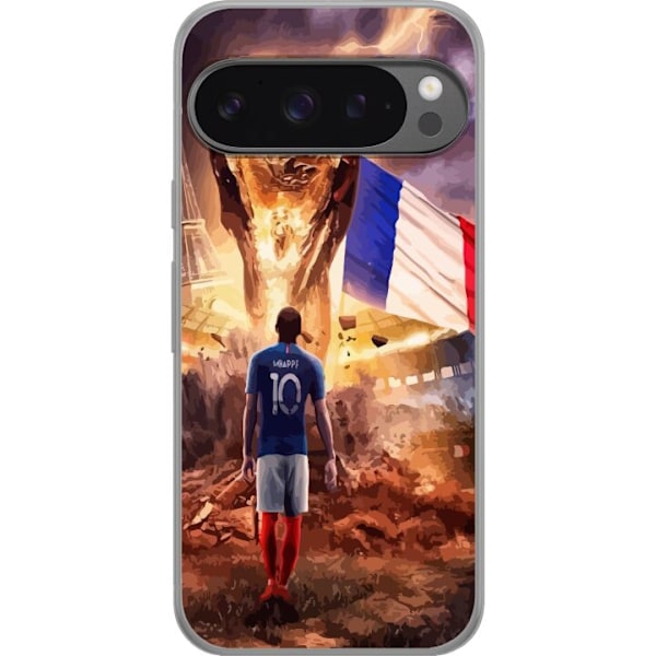 Google Pixel 9 Pro XL Gjennomsiktig deksel Kylian Mbappe