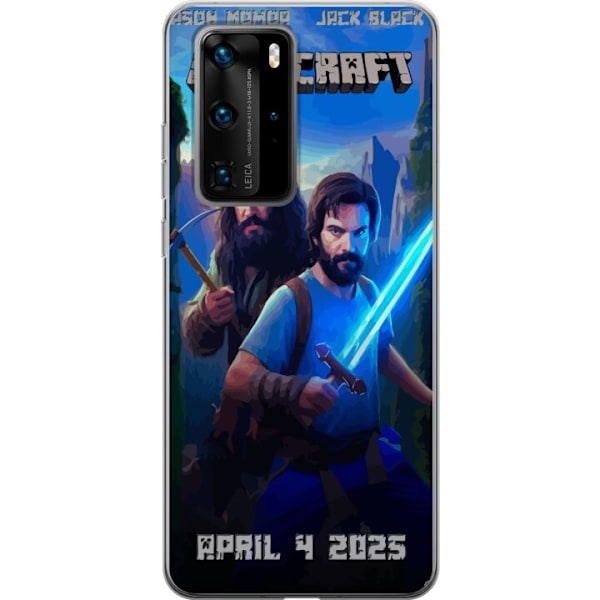 Huawei P40 Pro Gennemsigtig cover En Minecraft-film