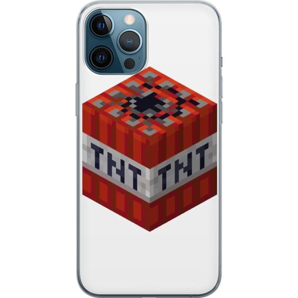 Yhteensopiva Puhelinkuori Apple iPhone 12 Pro Max Minecraft TNT