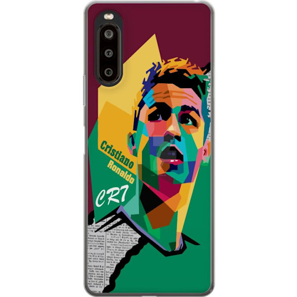 Sony Xperia 10 II Gjennomsiktig deksel Ronaldo