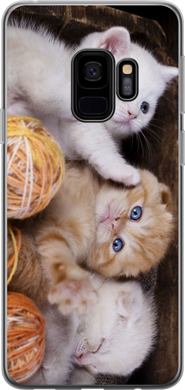 Kompatibelt Mobilskal till Samsung Galaxy S9 Katter