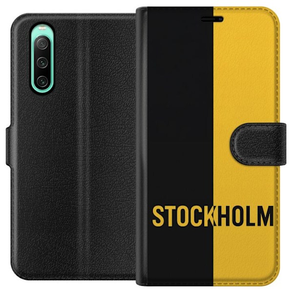 Sony Xperia 10 IV Lommeboketui Stockholm – fotball