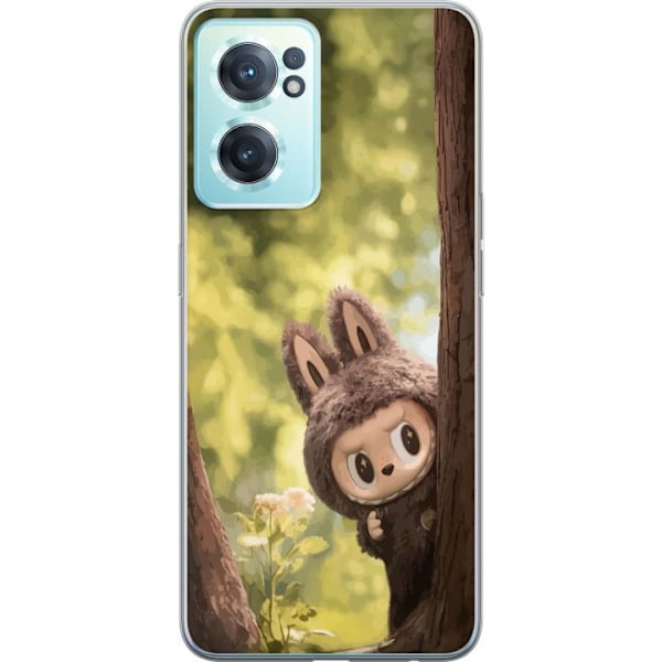 OnePlus Nord CE 2 5G Läpinäkyvä kuori Labubu Graffiti Vibes