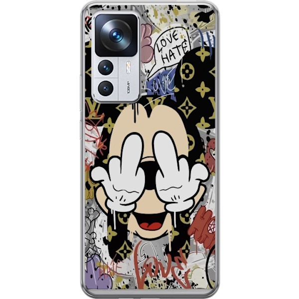 Xiaomi 12T Gennemsigtig cover Mickey Mouse