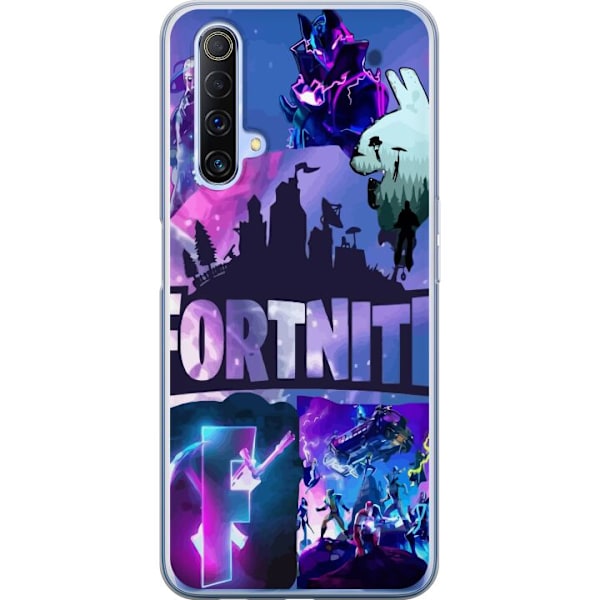 Realme X50 5G Läpinäkyvä kuori Fortnite