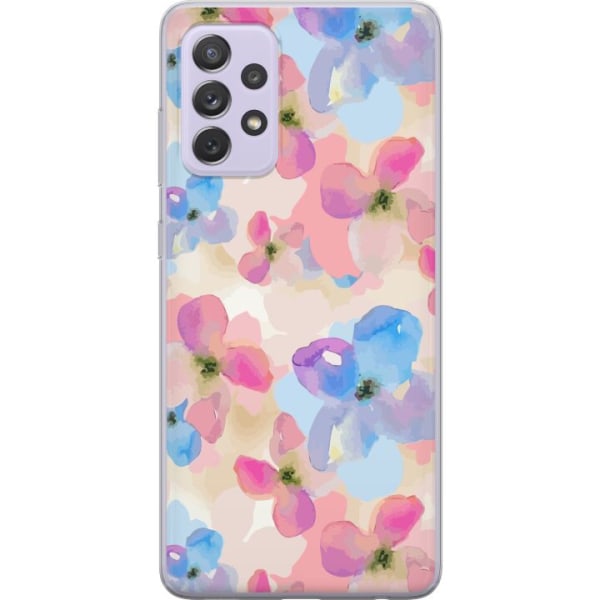 Samsung Galaxy A52s 5G Gennemsigtig cover Blomsterlykke