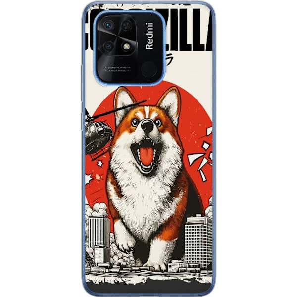 Xiaomi Redmi 10C Läpinäkyvä kuori Corgizilla