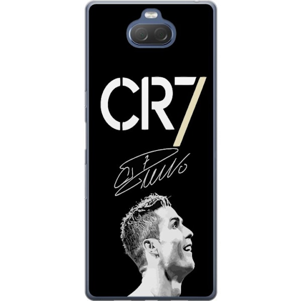 Sony Xperia 10 Plus Genomskinligt Skal CR7 Ronaldo