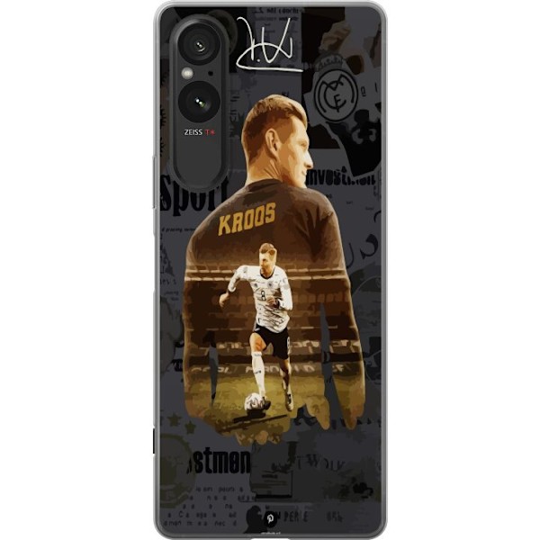 Sony Xperia 5 V Gjennomsiktig deksel Toni Kroos