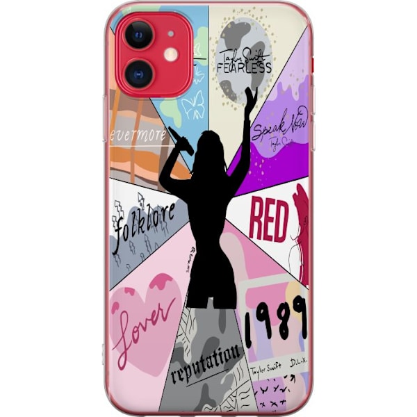 Apple iPhone 11 Läpinäkyvä kuori Taylor Swift