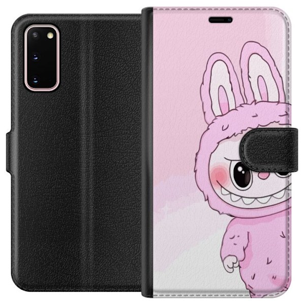 Samsung Galaxy S20 Plånboksfodral Labubu Bunny Series