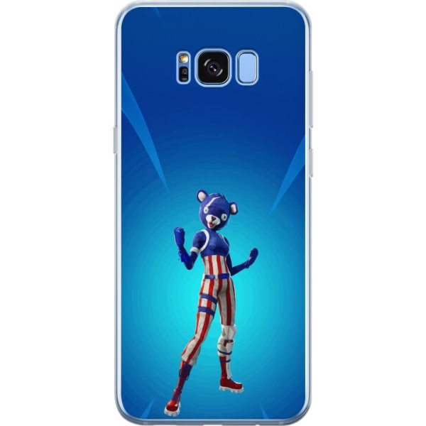 Samsung Galaxy S8+ Gennemsigtig cover Fortnite - Bamsen