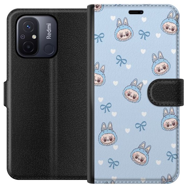 Xiaomi Redmi 12C Lompakkokotelo Labubu Tuli Henki