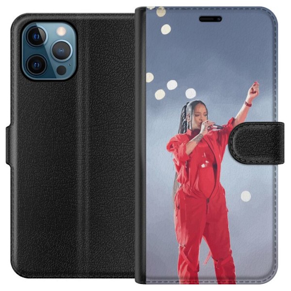 Apple iPhone 12 Pro Tegnebogsetui Rihanna – Trendsetting Loo