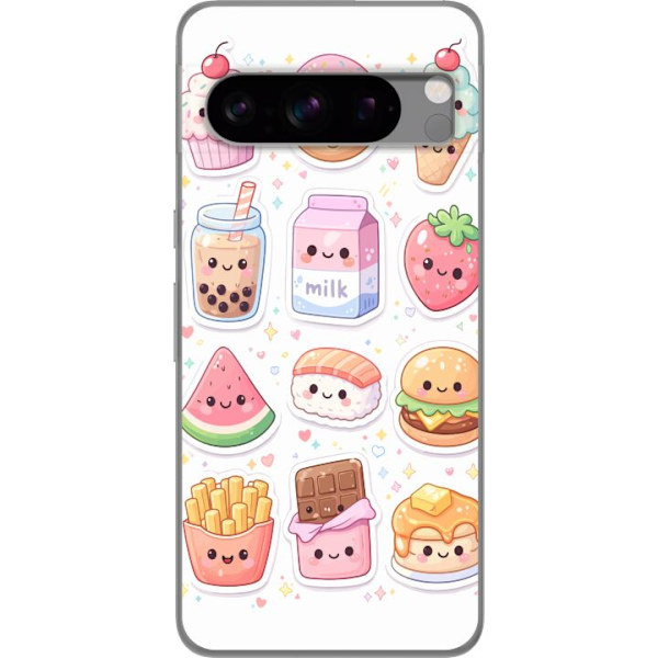 Kompatibelt Mobildeksel til Google Pixel 8 Pro pixelmonster grön