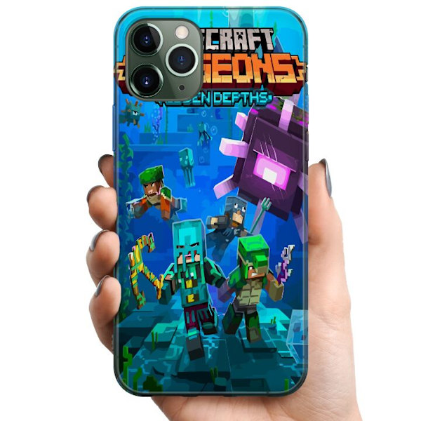 Apple iPhone 11 Pro TPU Mobilcover Minecraft