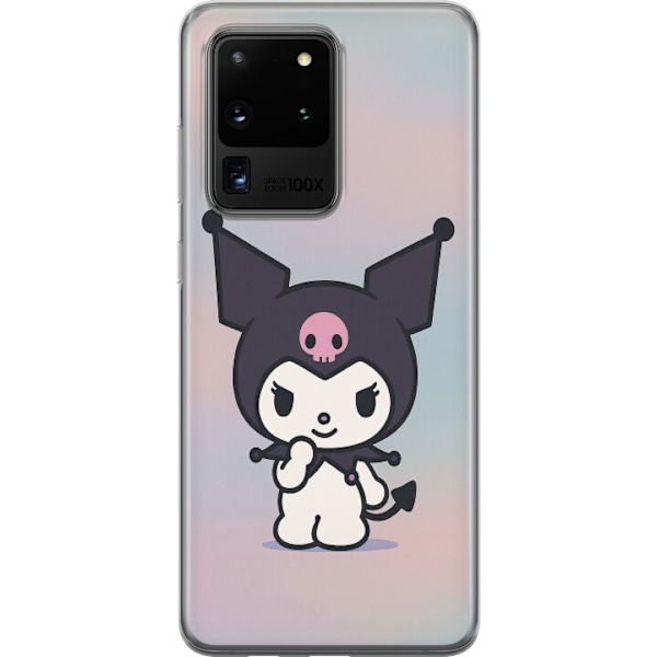 Samsung Galaxy S20 Ultra Gennemsigtig cover Kawaii Sanrio Kuromi
