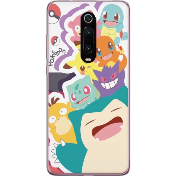 Xiaomi Mi 9T Pro  Gennemsigtig cover Pokemon