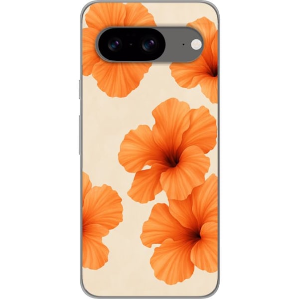 Google Pixel 8 Läpinäkyvä kuori Papaya Punch