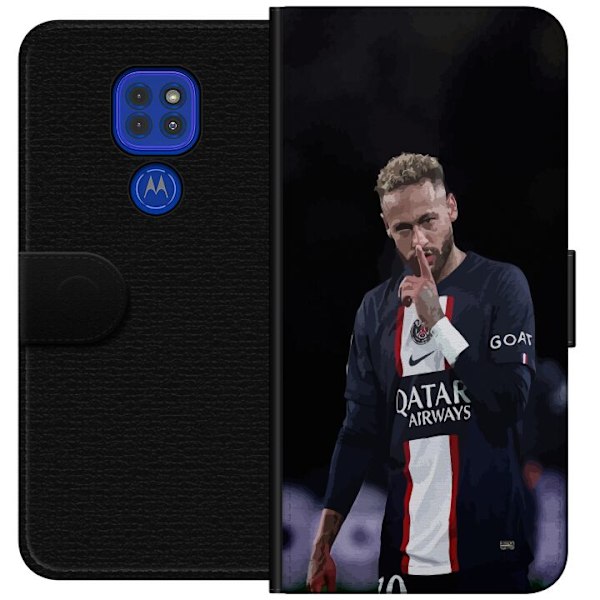 Motorola Moto G9 Play Lompakkokotelo Neymar