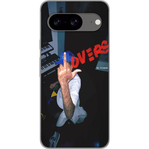 Google Pixel 8 Gennemsigtig cover Kærlighed Mystik Design Romantisk Motiv Populært Grafisk Mønster Mode Stil