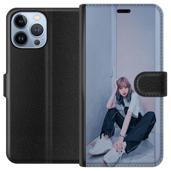 Apple iPhone 13 Pro Max Tegnebogsetui Lisa from Blackpink – K-pop Style Icon