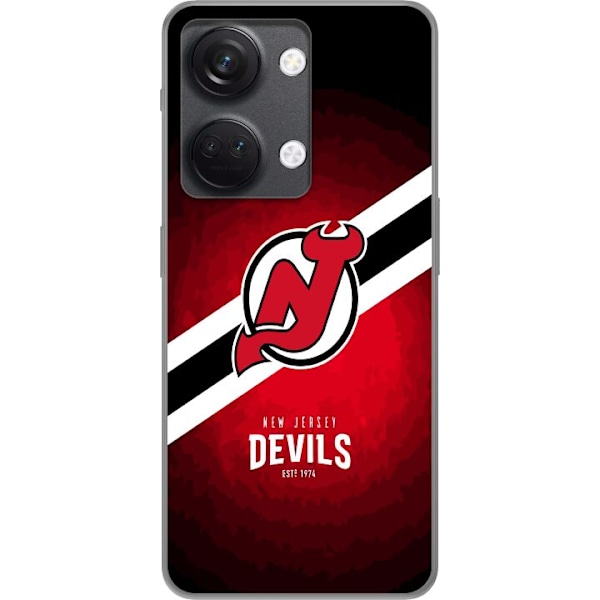 OnePlus Nord 3 Läpinäkyvä kuori New Jersey Devils (NHL)