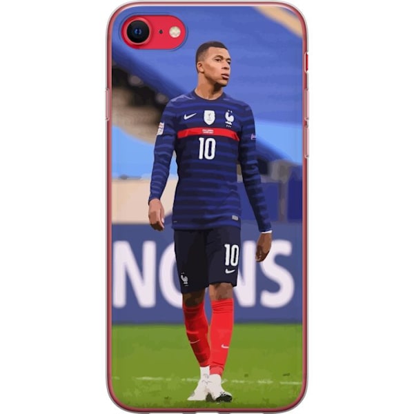 Apple iPhone 16e Läpinäkyvä kuori Kylian Mbappé