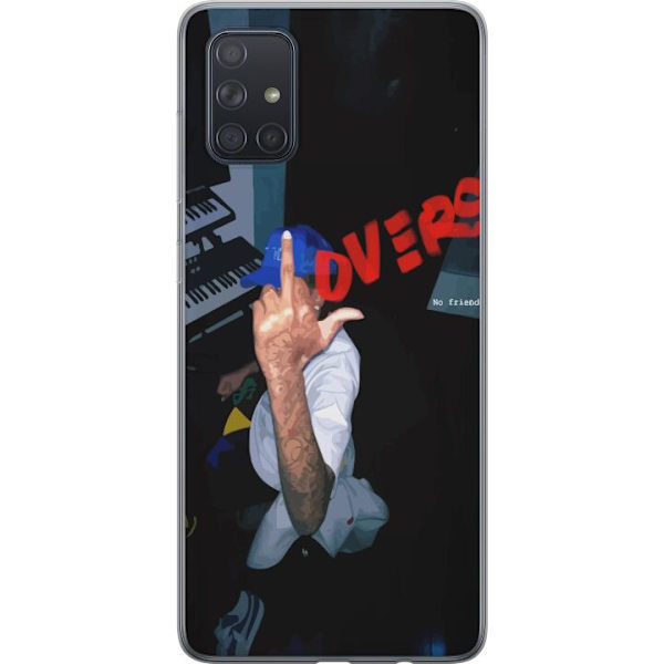 Samsung Galaxy A71 Gennemsigtig cover Kærlighed Mystik Design Romantisk Motiv Populært Grafisk Mønster Mode Stil
