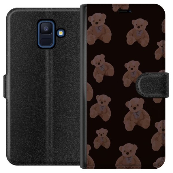 Samsung Galaxy A6 (2018) Tegnebogsetui En bjørn flere bjørne