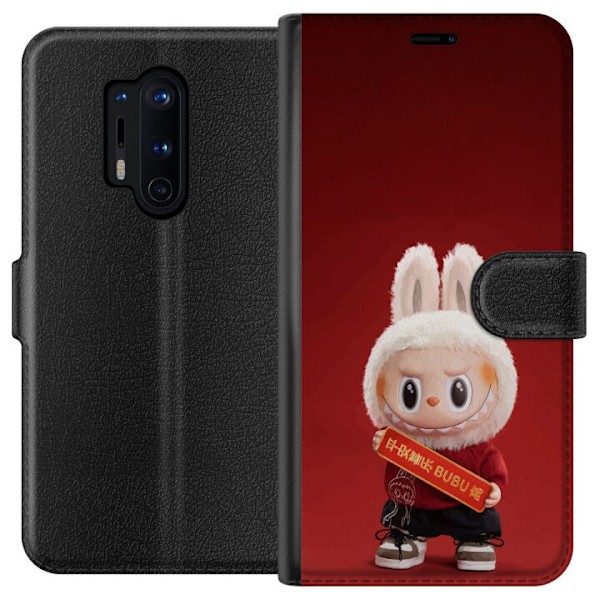 OnePlus 8 Pro Tegnebogsetui Pop Mart The Monsters Labubu Held