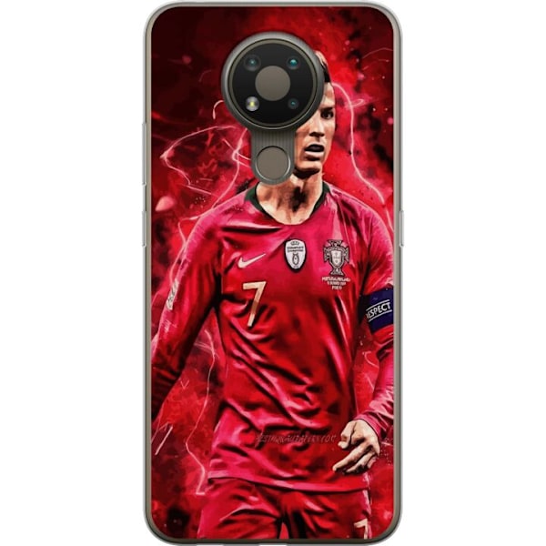 Nokia 3.4 Gennemsigtig cover Ronaldo Færdigheder - CR7 Design