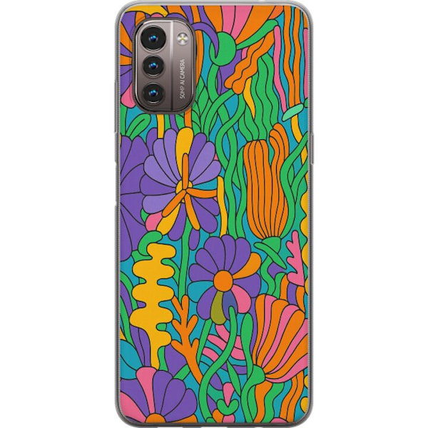 Nokia G21 Genomskinligt Skal Color Pop