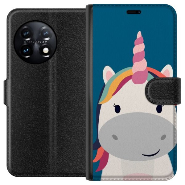 OnePlus 11 Plånboksfodral Enhörning / Unicorn