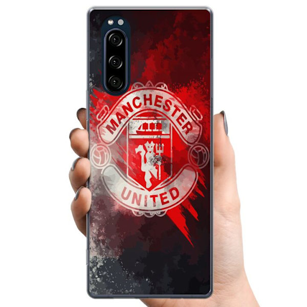 Sony Xperia 5 TPU Matkapuhelimen kuori Manchester United FC