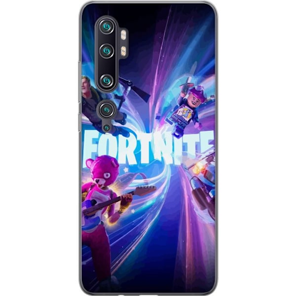 Xiaomi Mi Note 10 Pro Gjennomsiktig deksel Fortnite