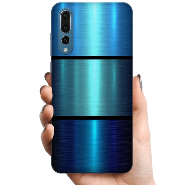 Huawei P20 Pro TPU Mobilskal Blå