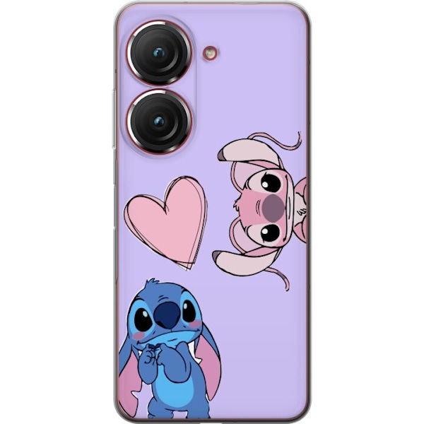 Asus Zenfone 9 Genomskinligt Skal Stitch Mode