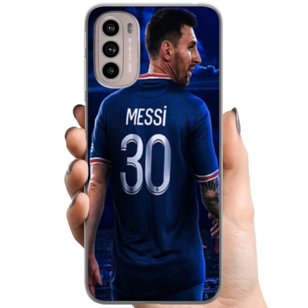 Motorola Moto G41 TPU Mobilskal Lionel Messi