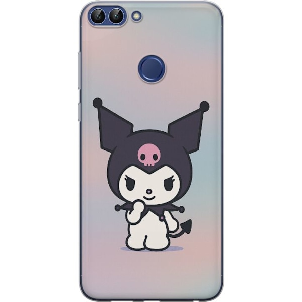 Huawei P smart Genomskinligt Skal Kawaii Sanrio Kuromi