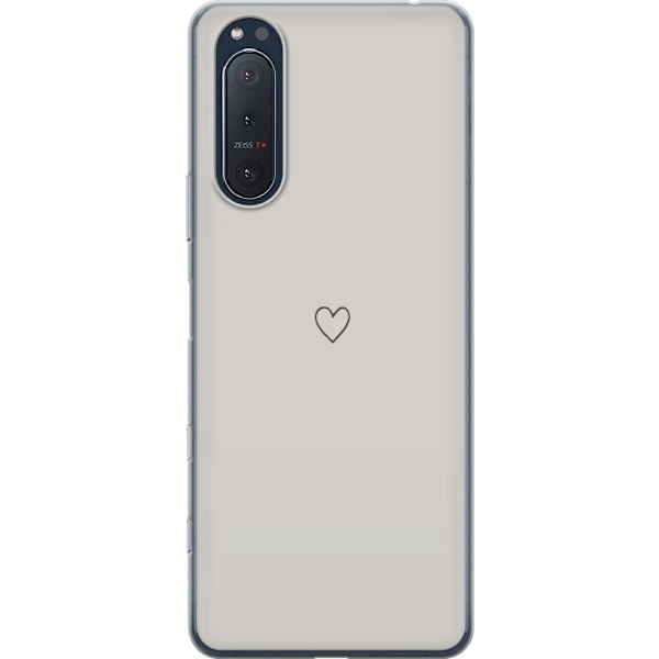 Sony Xperia 5 II Gennemsigtig cover Lille Hjerte