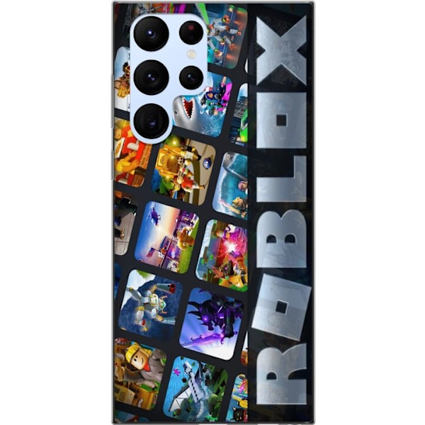 Samsung Galaxy S22 Ultra 5G Läpinäkyvä kuori Roblox